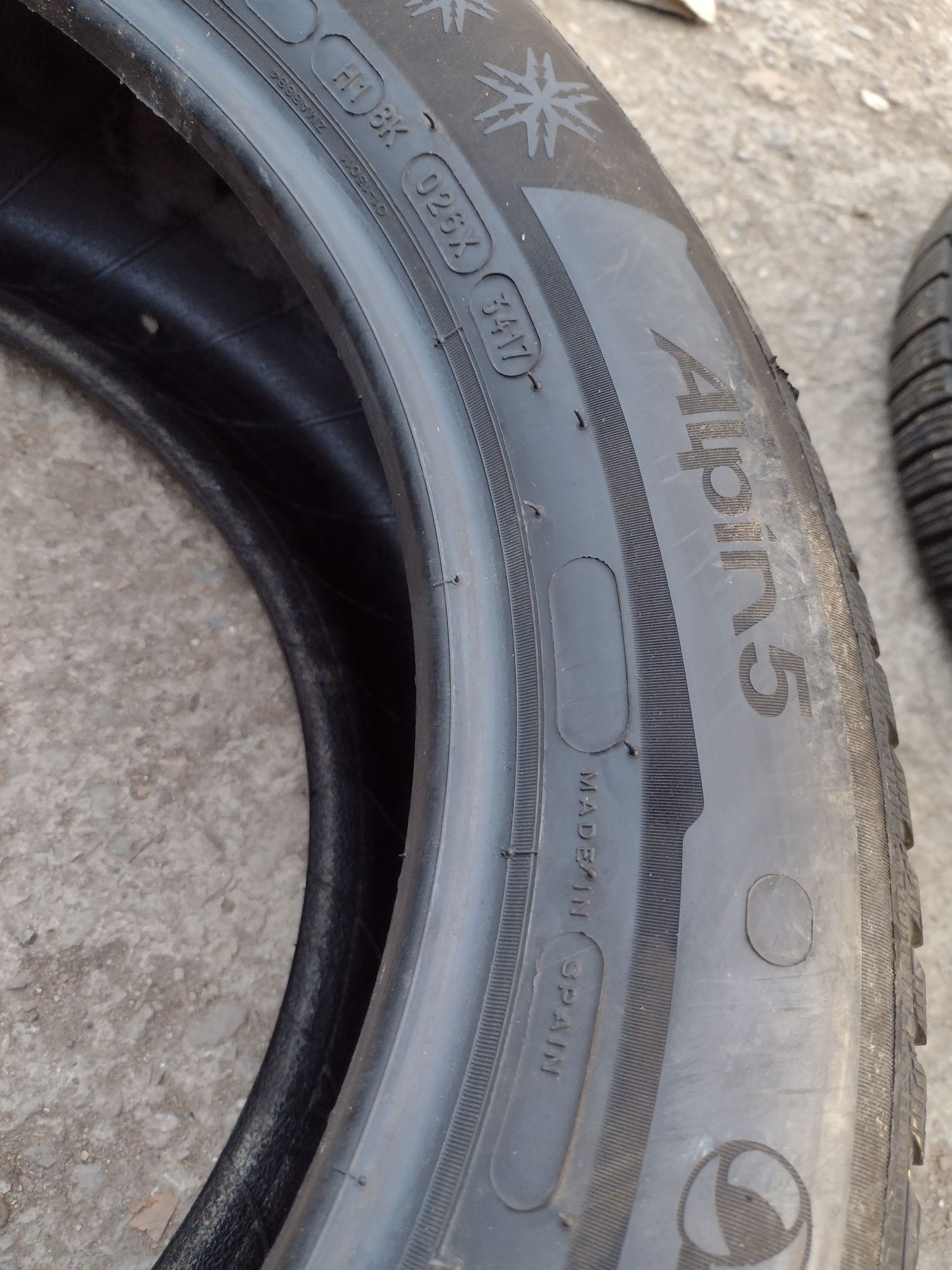 Почти нови 4бр.225/55/17 Michelin PA5 dot3417