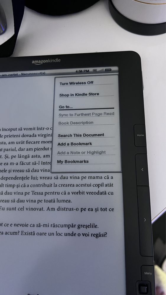 eBook Reader Kindle DX