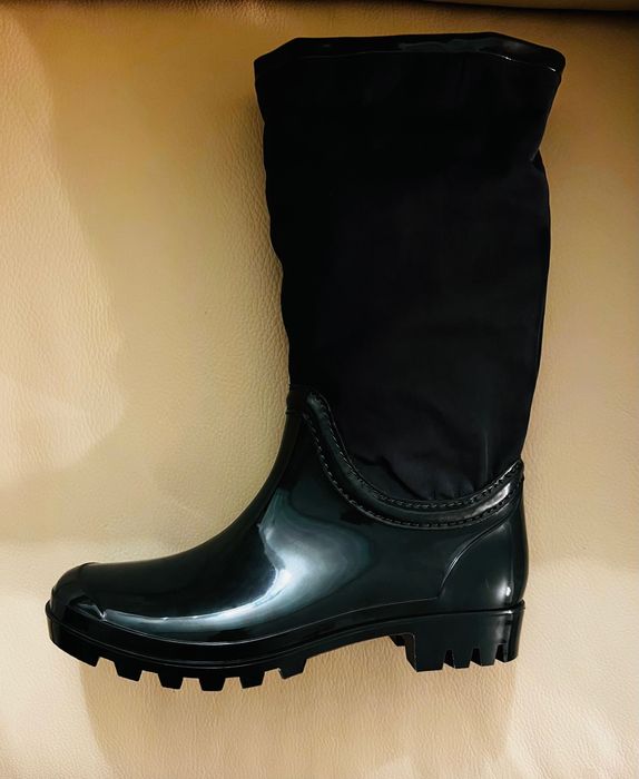 Cizme barbatesti CK cauciuc, textil si blana