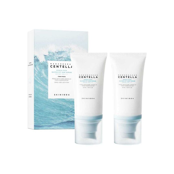 2 бр. Skin1004 Слънцезащитен крем Madagascar Centella с SPF 50++