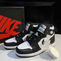 Adidasi Jordan 1 High OG Black and white | Noi cu cutie | PREMIUM