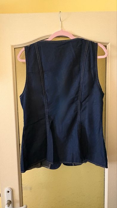 Чисто нова Дамска блуза от дънков плат