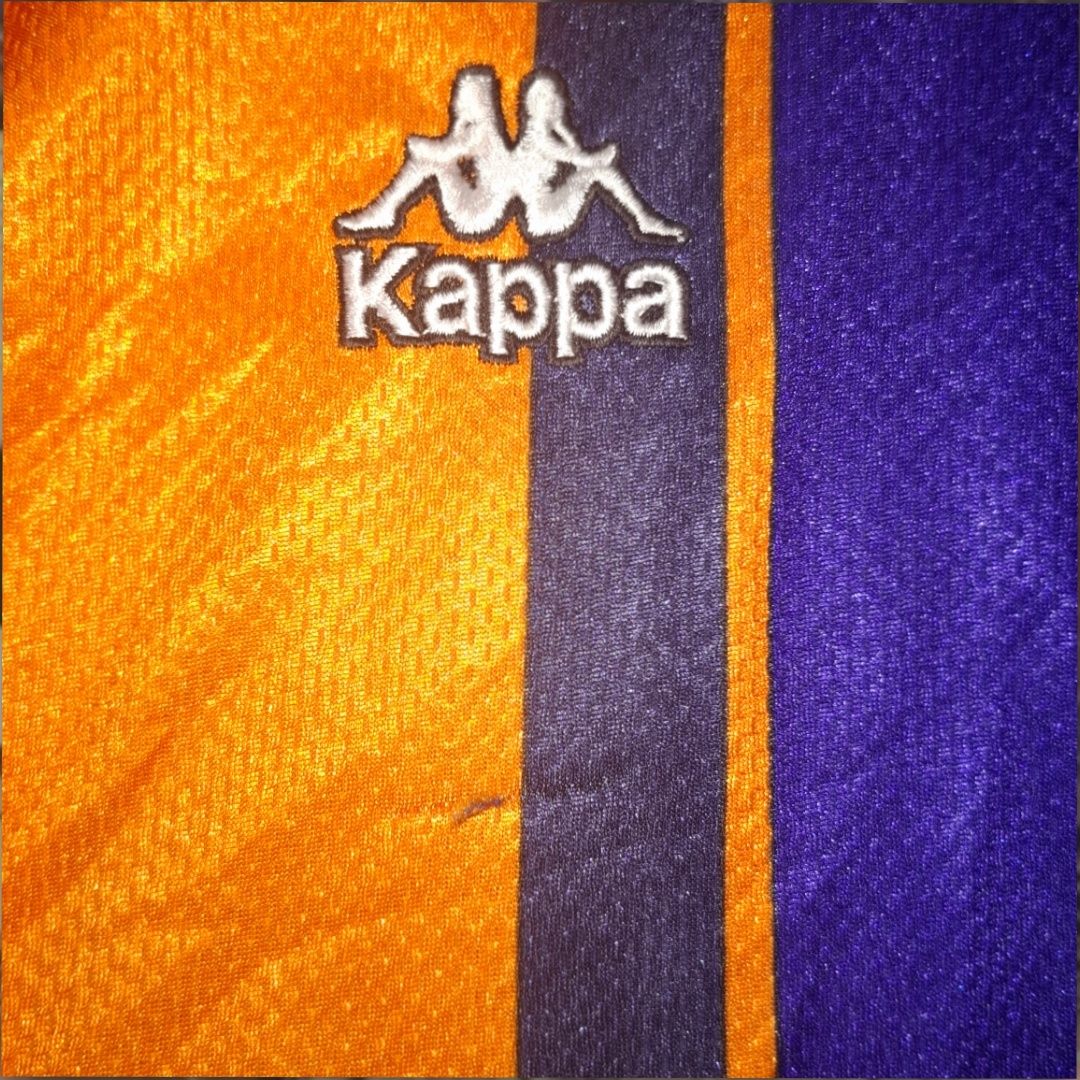 Tricou retro FC Barcelona 1997/98 Kappa mărimea XL