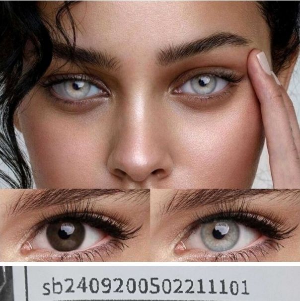 Едногодишни Цветни контактни лещи без диоптър