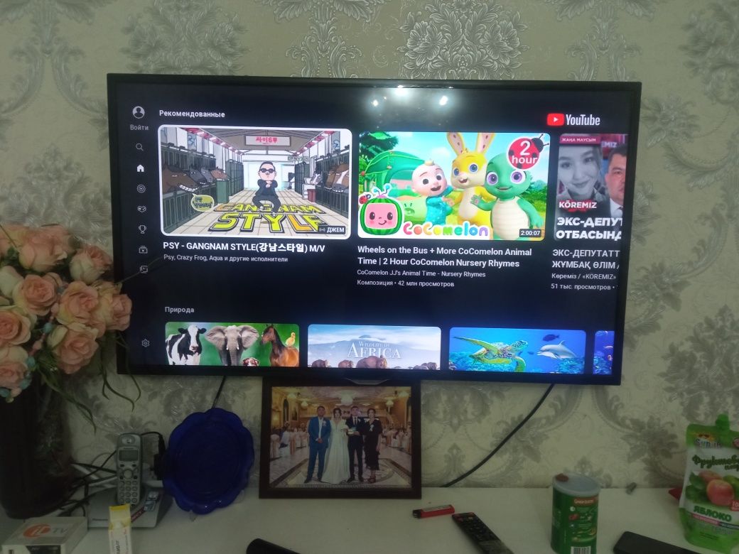 Смарт (smart) телевизор Samsung 106 см WiFi YouTube