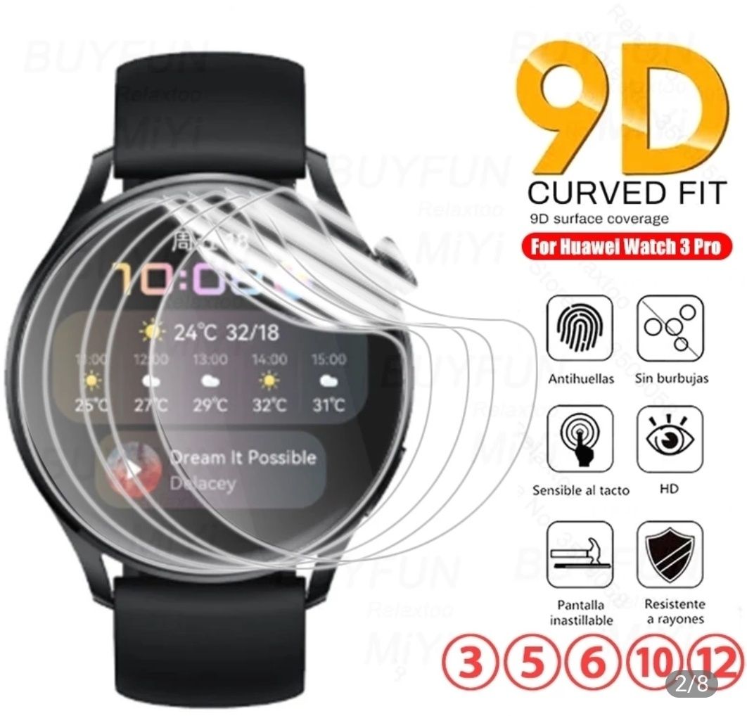 Протектор Huawei GT 3 46мм42mm/ GT3 PRO/GT 2/GT2 PRO/ WATCH 3 PRO/