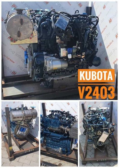 Motor complet Kubota V2403 - Piese de motor Kubota