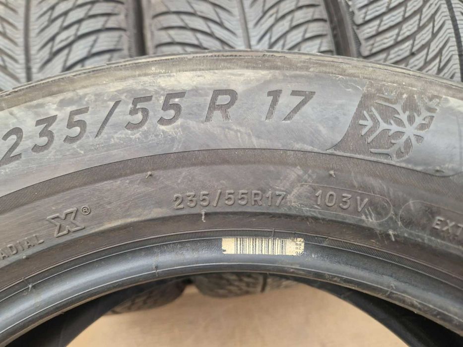 4 Michelin R17 235/55
Зимни гуми 
DOT3220
