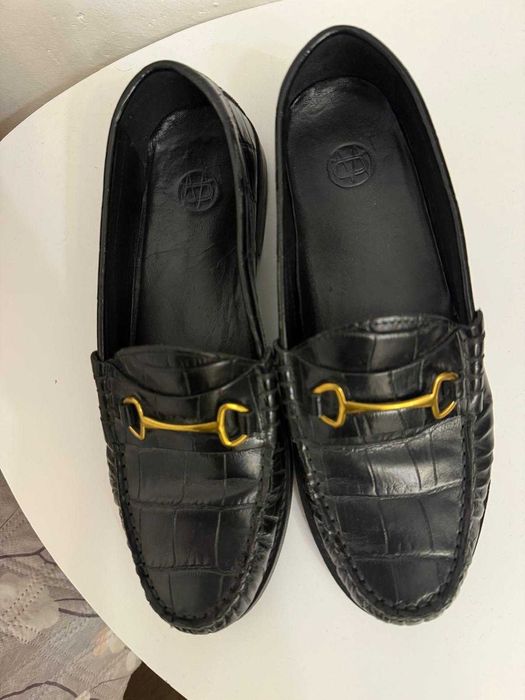 Mocasini Massimo Dutti piele naturala - marimea 37.