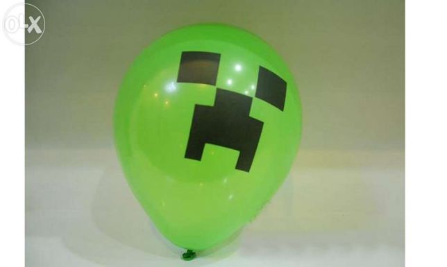 Minecraft Baloane petrecere copii Party balloons 7 modele 2 lei /buc