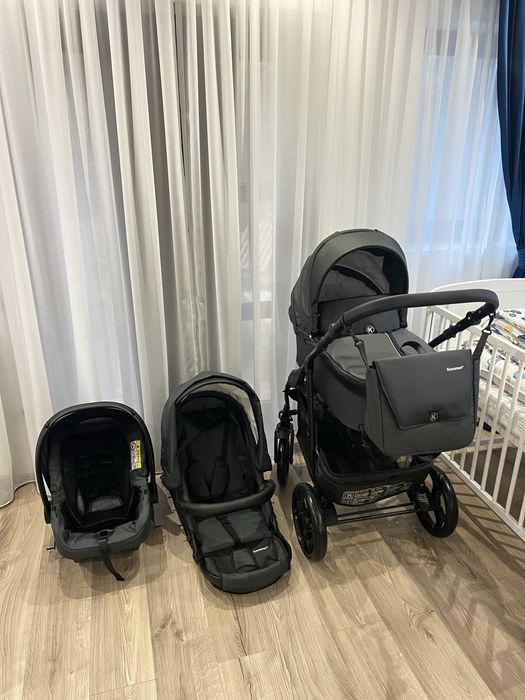 Cărucior Krausman 3 în 1 Combo Max