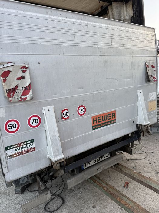 lift hidraulic si prelata cu role