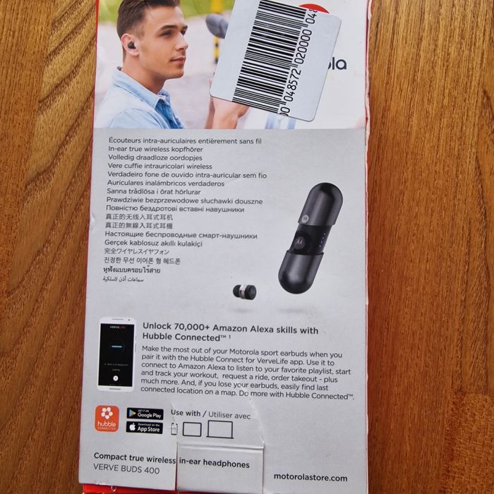 Casti  Motorola True Wireless VerveBuds 400 Compact ,Microfon Nou