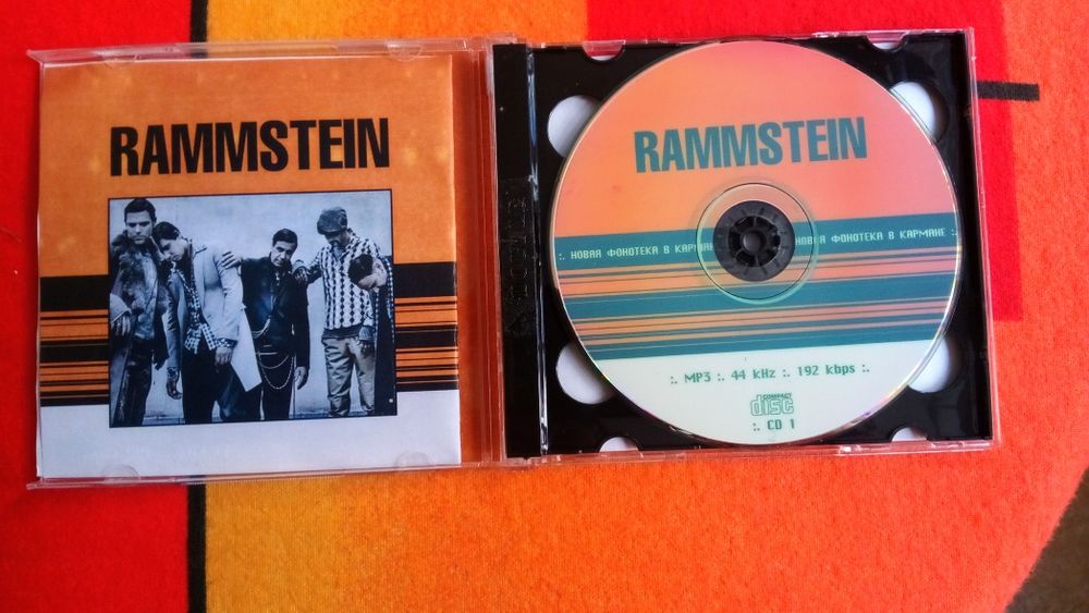"Рамщайн"- два МР3 диска комплект