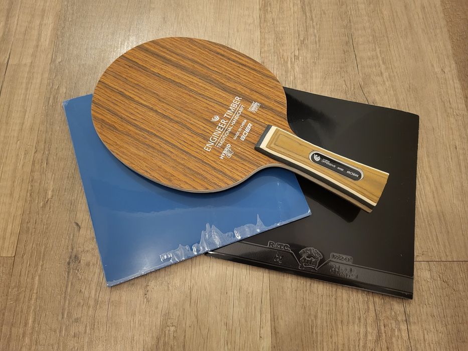 Paleta tenis de masa Ping Pong Boer + Huieson + Friendship, Ofensiva