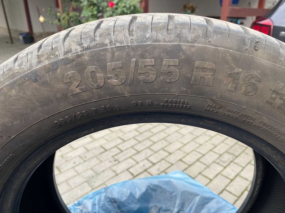 Vand 4 cauciucuri Continental EcoContact 5 de VARA 205/55 R16
