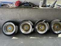 BВS LENSO  5x100 /16 джанти с хубави гуми wv golf