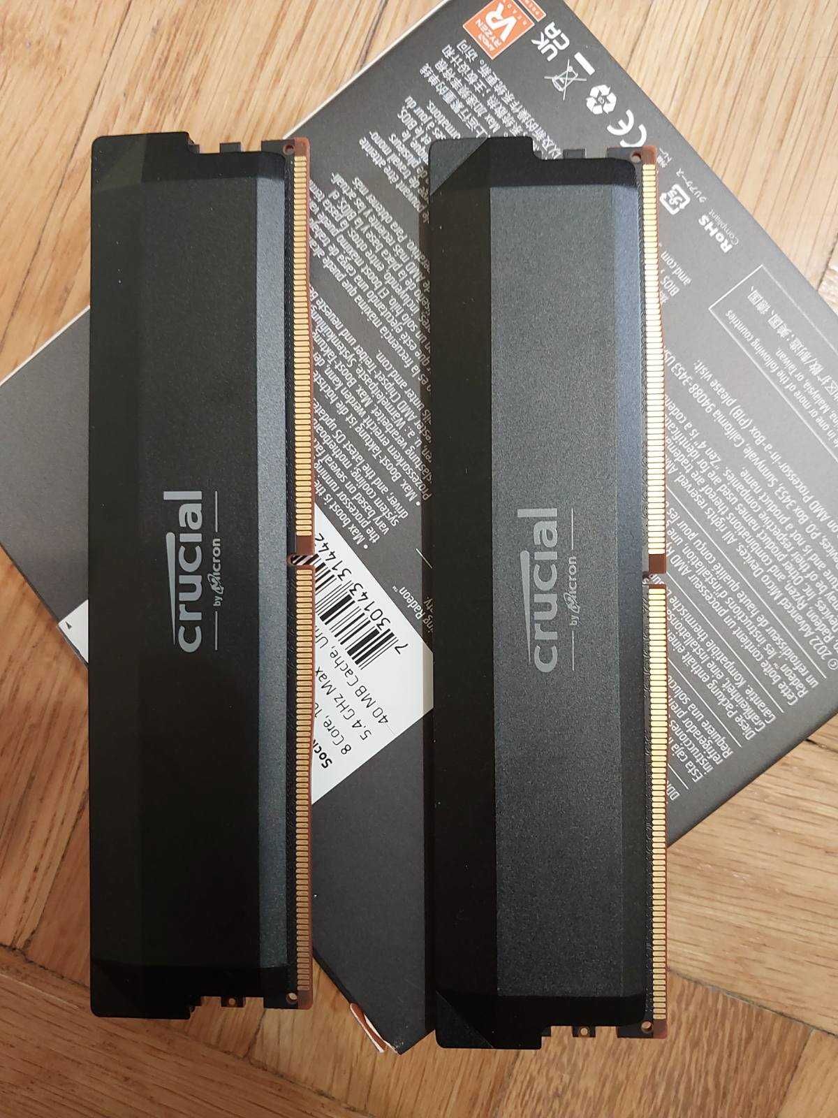 32GB DDR5 6000Mhz - Crucial, Corsair, Patriot Viper (EXPO/XMP)
