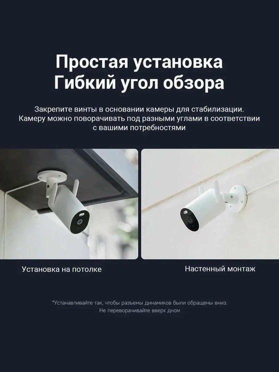 Xiaomi Outdoor Camera камера видеонаблюдения IP-камера AW300