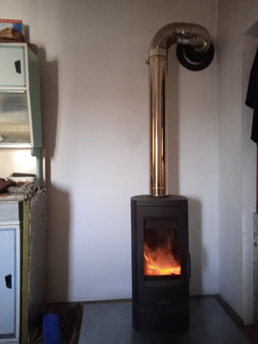 Șemineu fontă Nordflam Sora 7, 830×383×392 mm