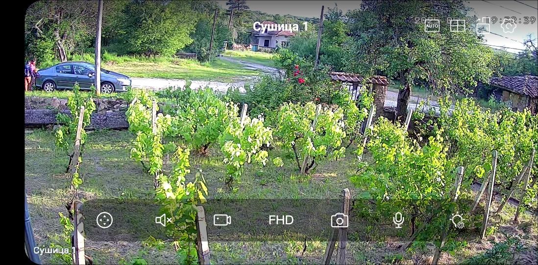 Куполна външна камера 8МР ICSEE PTZ водоустойчива wifi камера, камера