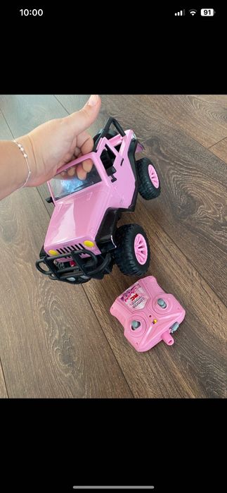 Mașină iță cu telecomandă roz