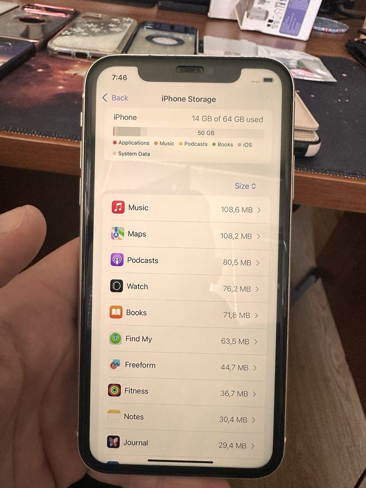 Iphone 11 64 GB Rose