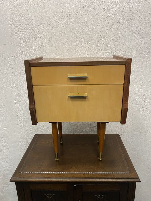 Датски винтидж шкафчета 2 бр mid century 1950 те Дания