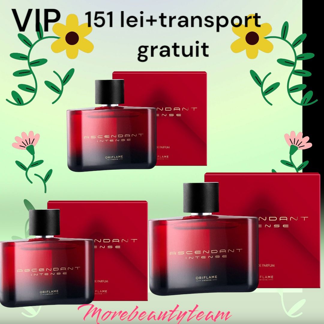 Livrare gratuita &Ascendant parfum Oriflame