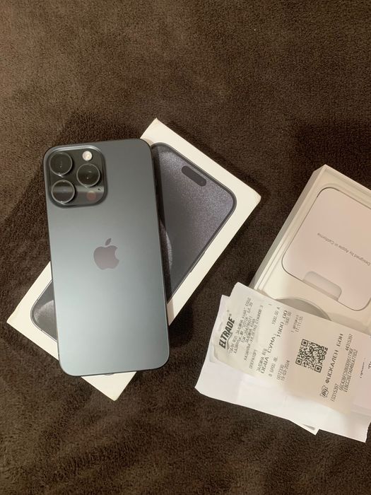 iPhone 15 Pro Max Black
Titanium 256GB СПЕШНОО!!!