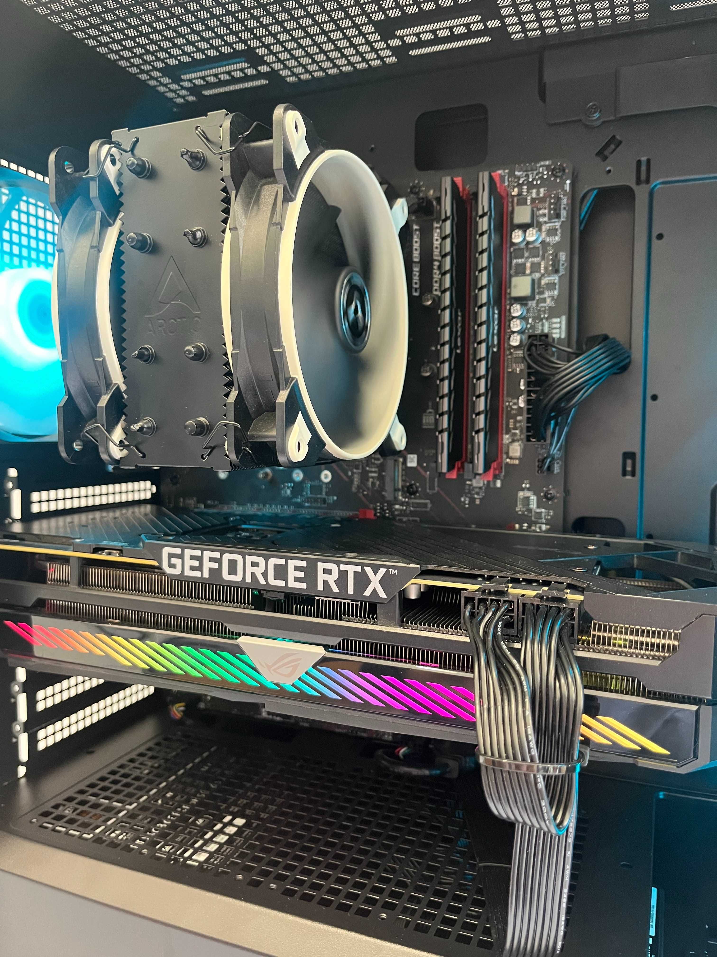 Геймърски компютър AMD Ryzen 5 5500, RTX 3060 Ti 8GB, 16GB ram