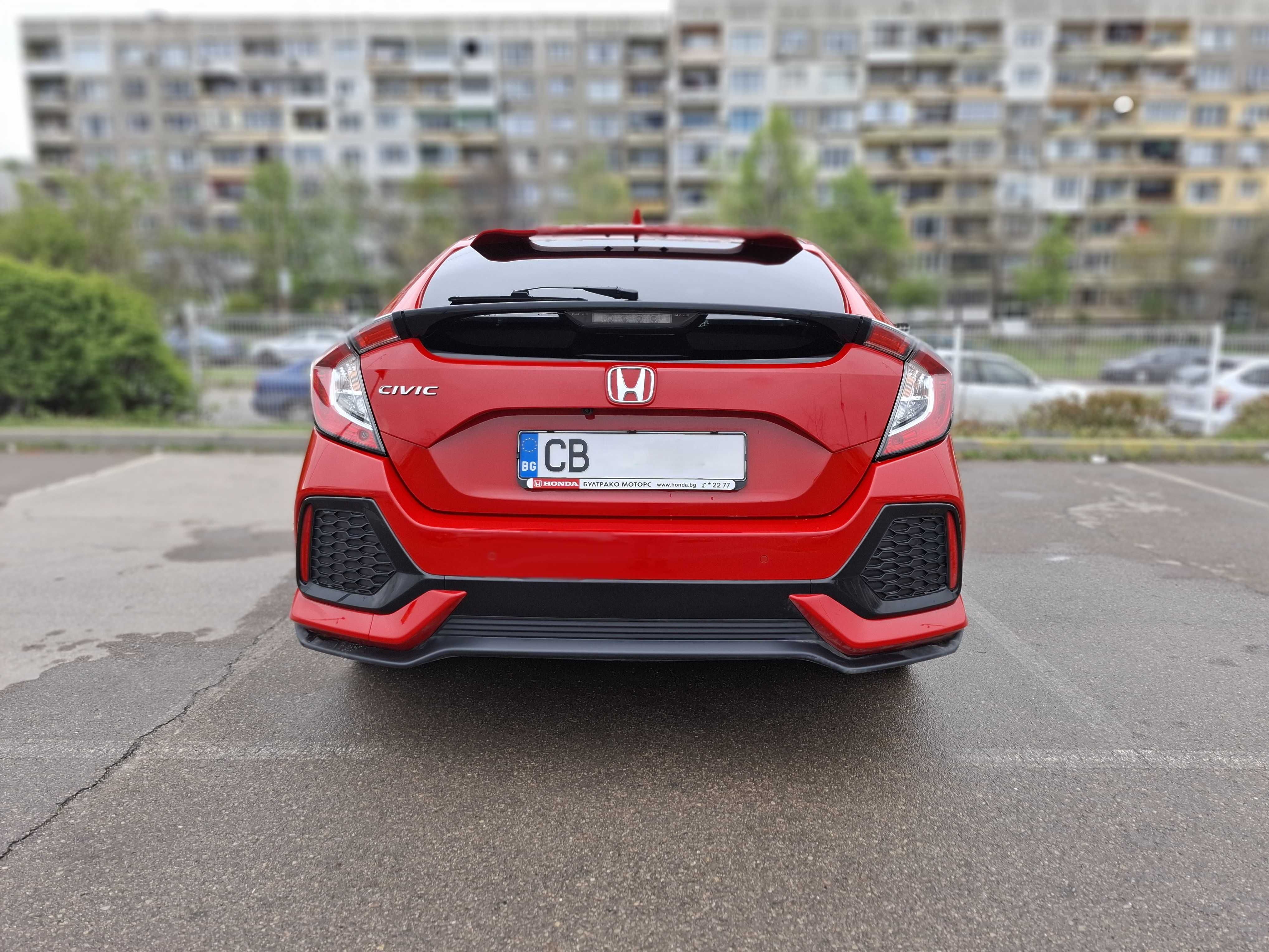 Honda Civic 2019 ПЪРВИ СОБСТВЕНИК 66 000 км