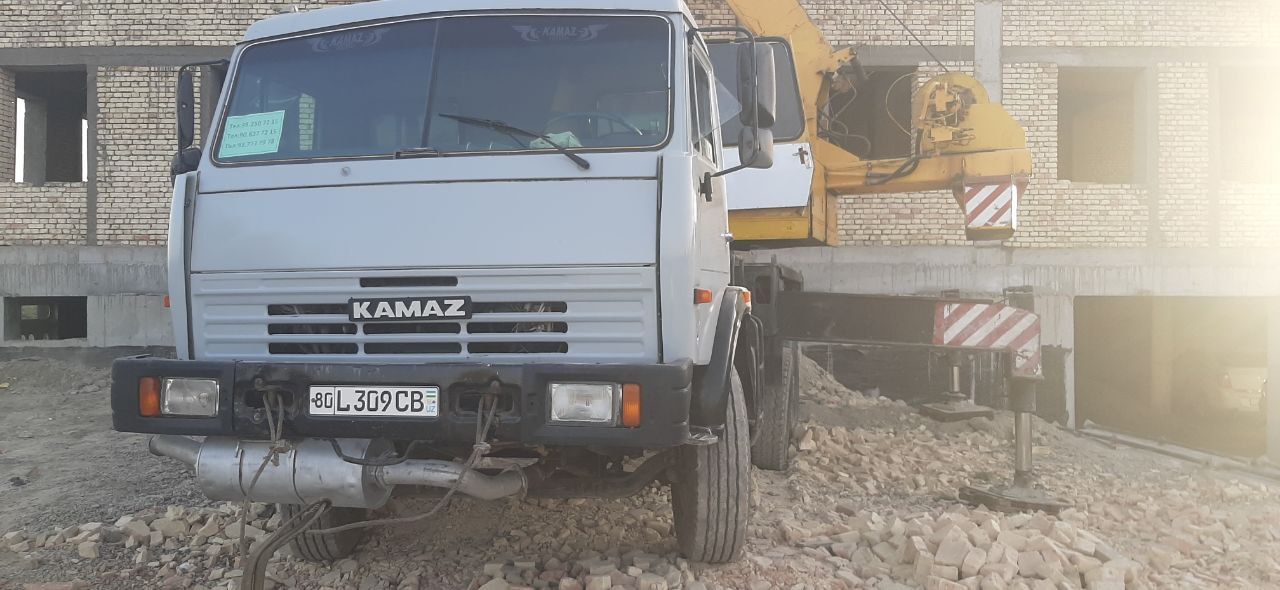 Автокран Камаз кс55715