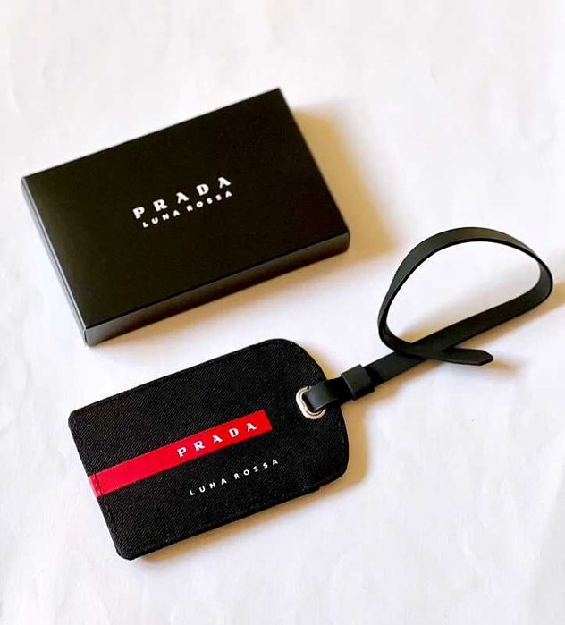 Prada breloc geanta nou cu cutie / eticheta tag poseta