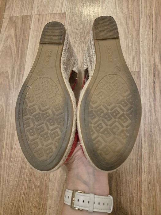 Sandale/ espadrile rosii