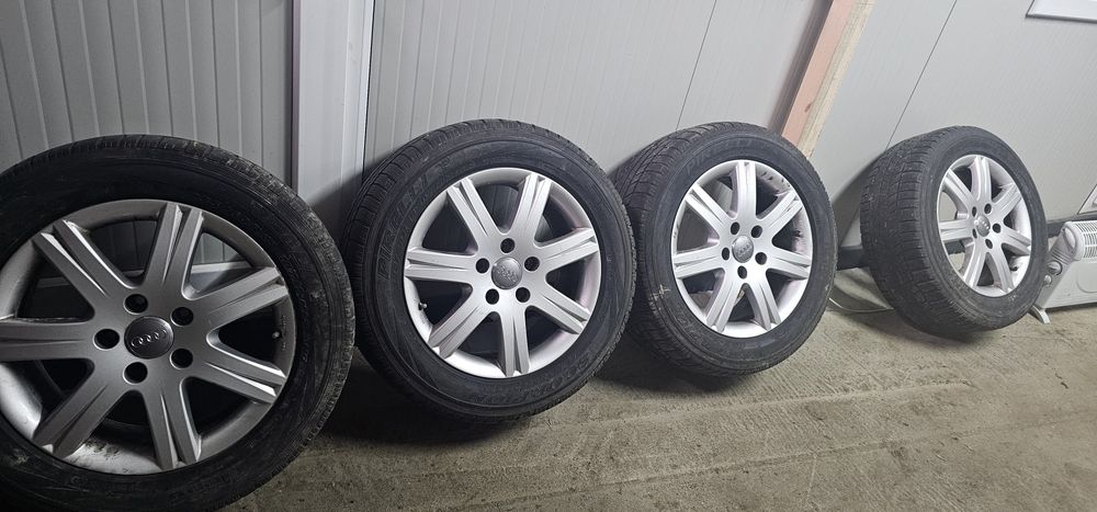 Jante Audi 5×130 R18 compatibile Q7...echipate cu anvelope  Pirelli