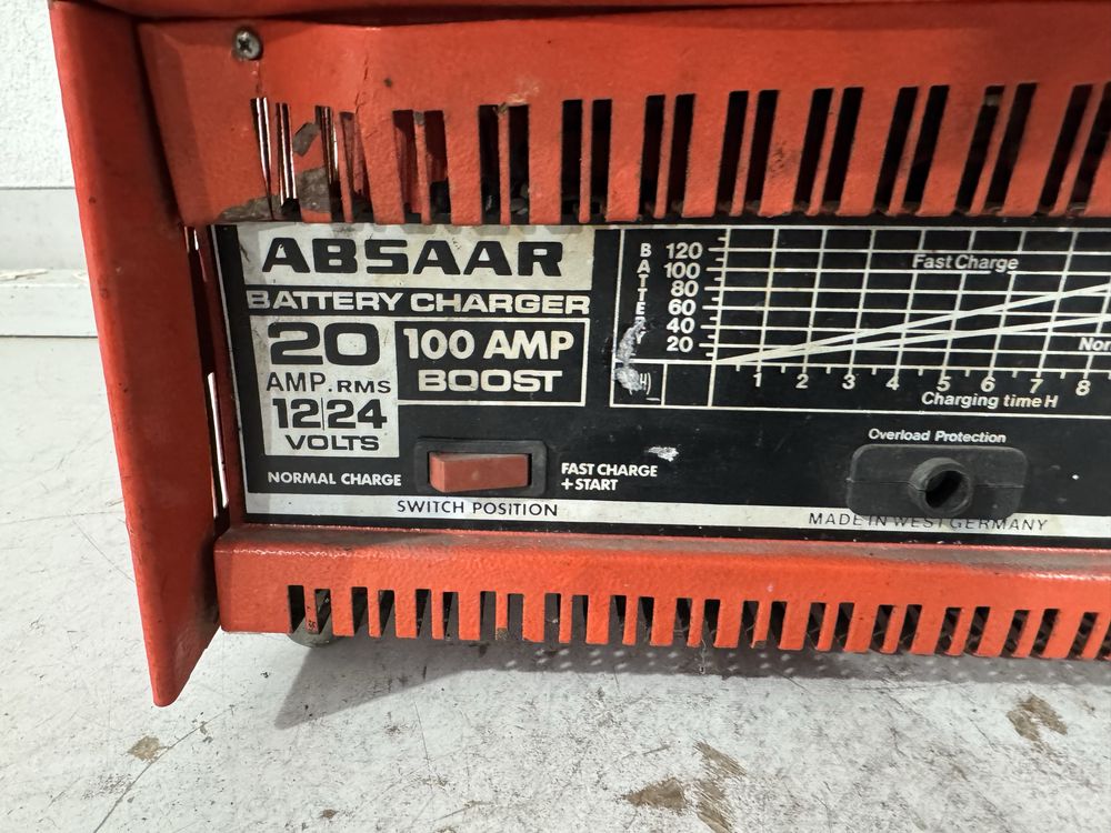 Зарядно за акумулaтор - Absaar 12 - 24 V / 20amp
