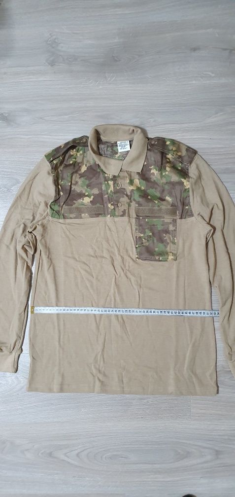 Tricou camuflaj mânecă lungă