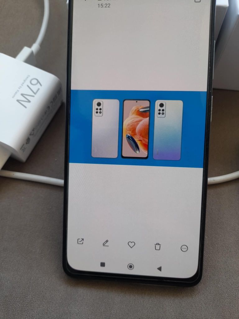 Redmi Note 12 Pro 4G Polar White 8 GB RAM  256GB RAM