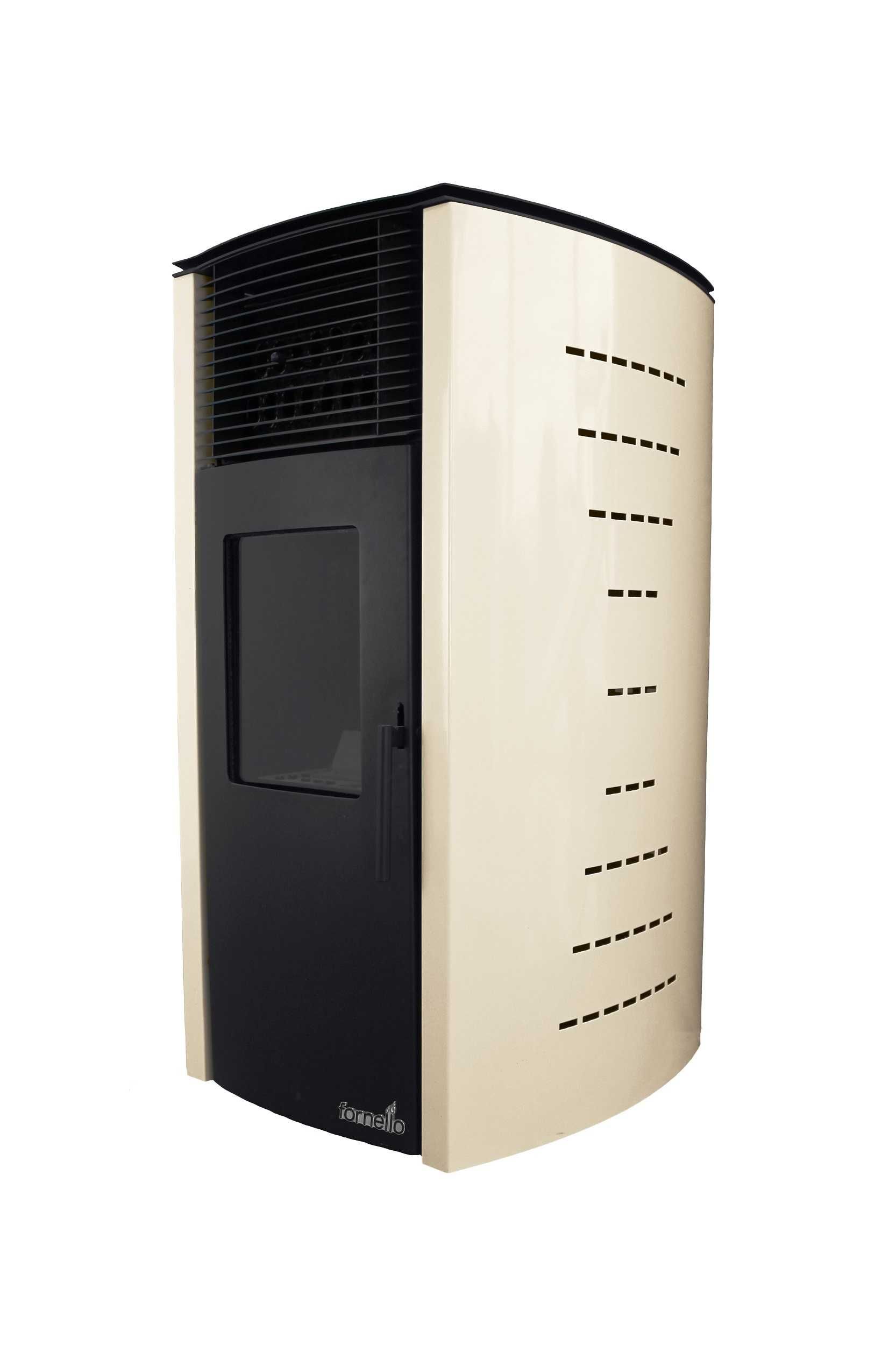 Semineu (soba) pe peleti cu tiraj fortat Fornello Stela 10 KW