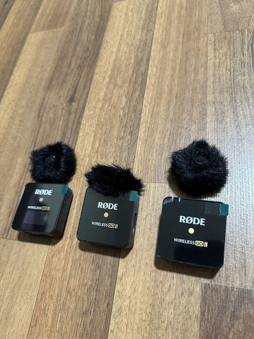 Set complet microfoane wireless rode go 2