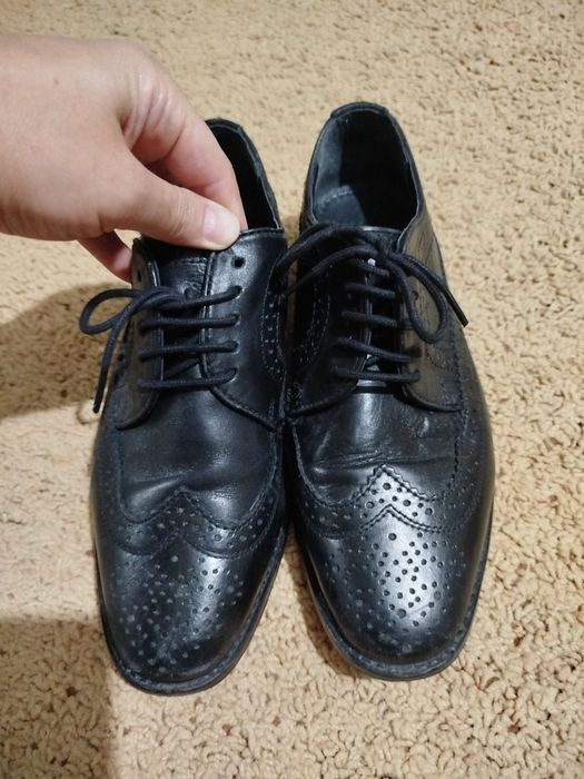 Туфли детские кожаные