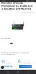 Microfon shure SLX4