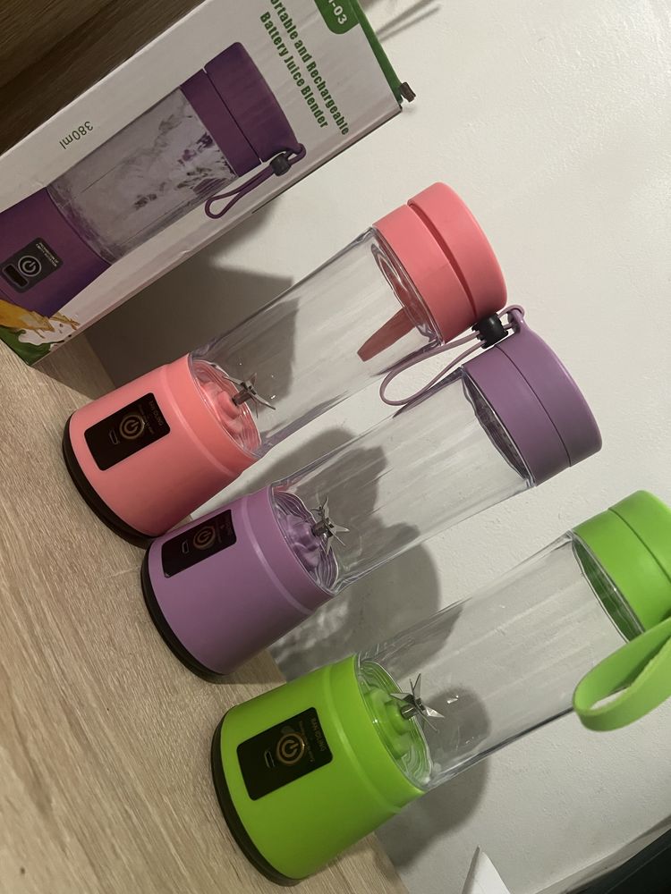 Blender portabil, incarcare usb