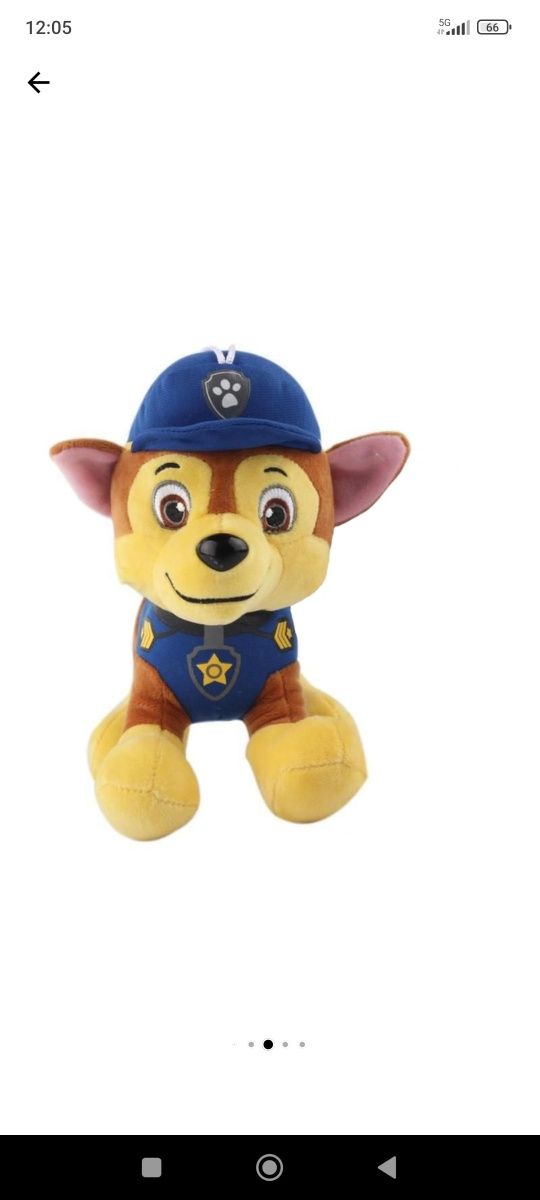 Пес патрул paw patrol музикални плюшени играчки