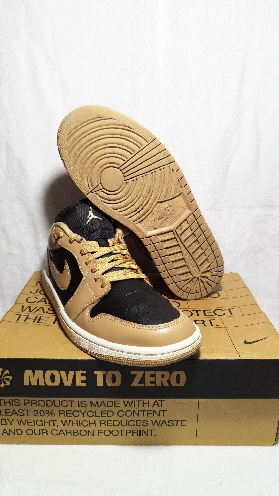 Nike Air Jordan 1 Low Desert Black Unisex