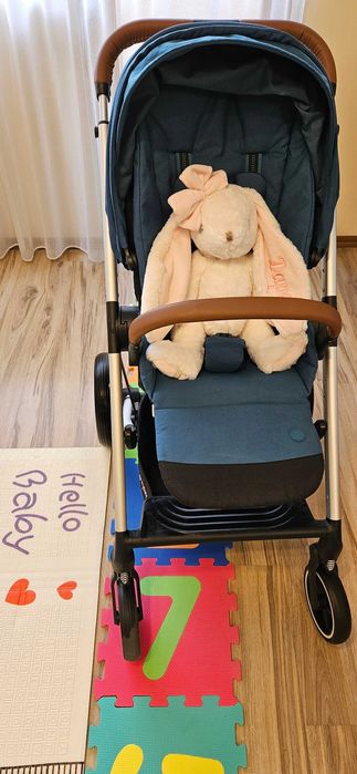 Cybex Balios S LUX+Кош-БЕЗУПРЕЧНА+зимно чувалче+дъждобран+комарник