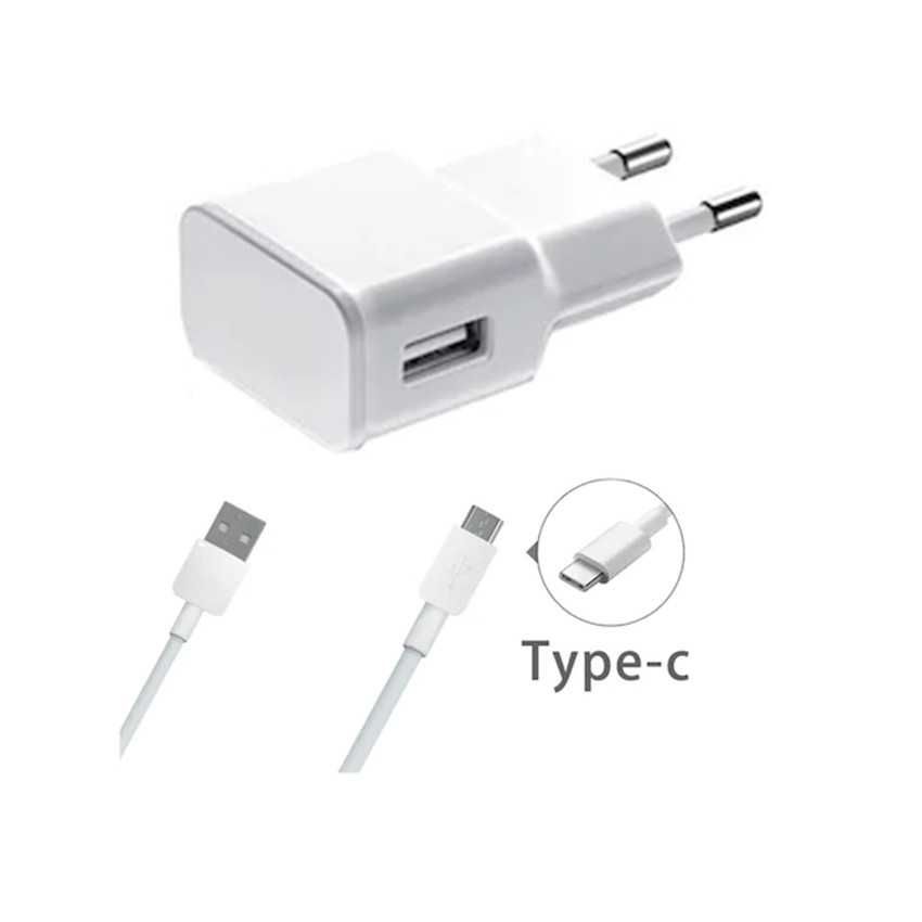 Зарядно устройство за смартфони TY-2, USB Type-C кабел, 5V-2A, 220V