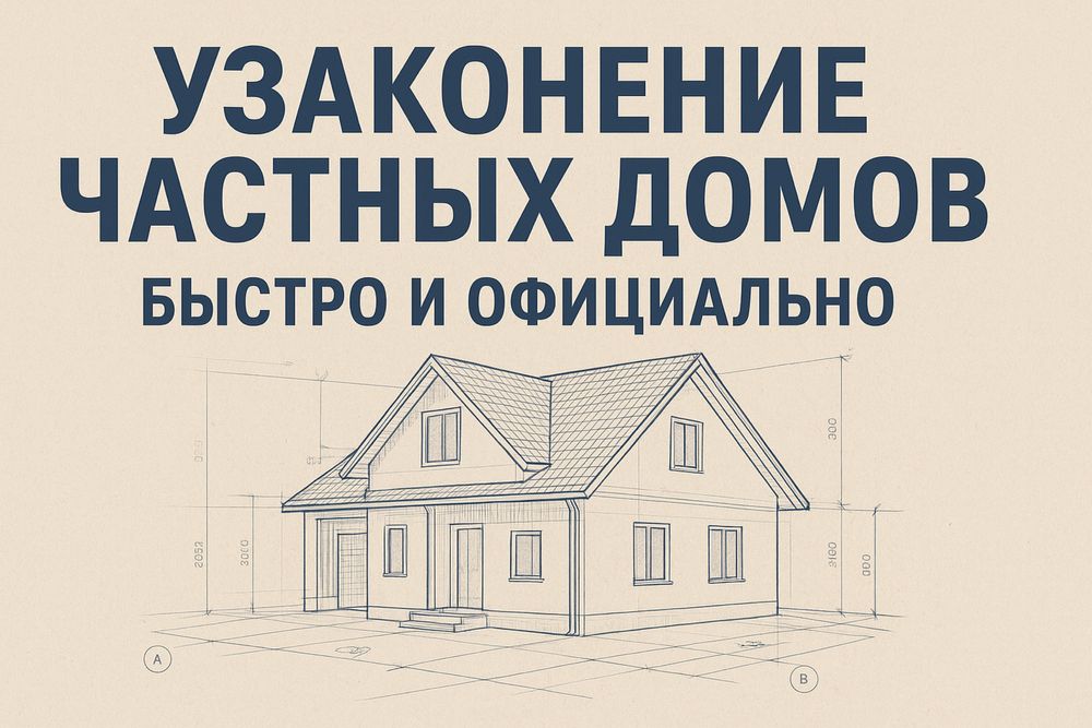 Архитектура Проектирование Узаконение Домов