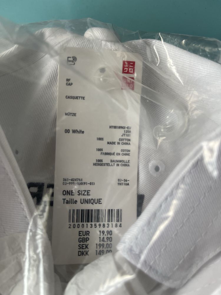 Чисто нова Шапка Uniqlo Go Roger Federer Tennis Court Nike Rafa Nadal